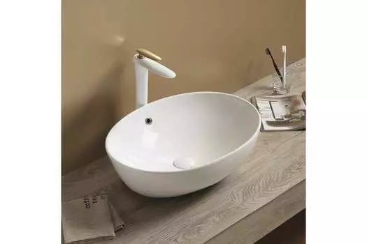 Раковина керамическая накладная Art&Max AM2400