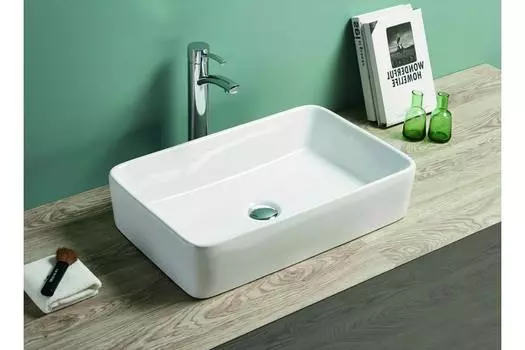 Раковина керамическая накладная Art&Max AM-7655-X