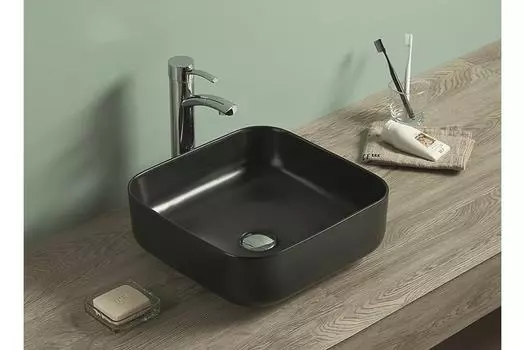 Раковина керамическая накладная Art&Max AM-78110-MB