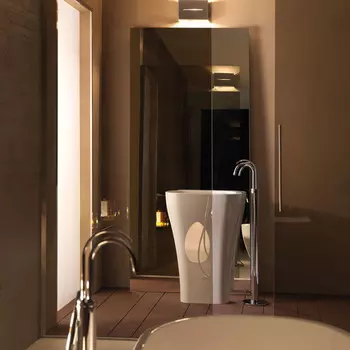 Раковина Kerasan Aquatech 374201 напольная 60 см, без отвверстия для смесителя