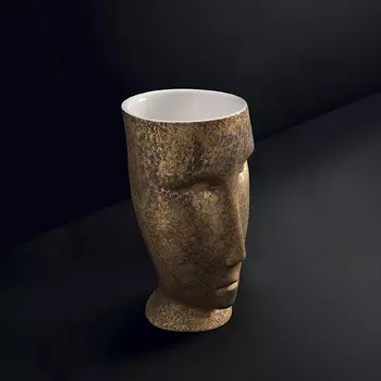 Раковина Kerasan Artwork А0002391634 45х51х94.5 белая / золото