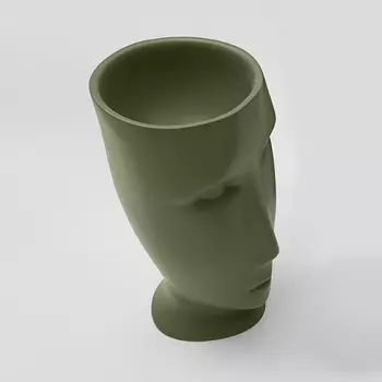 Раковина Kerasan Artwork А0002431740 45х51х94.5 зеленая