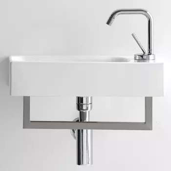 Раковина Kerasan Cento 353701R*1 45х25 белая