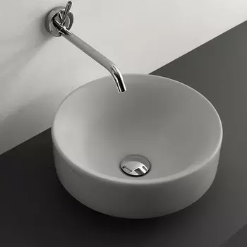 Раковина Kerasan Cento А0002431782 45 серая матовая