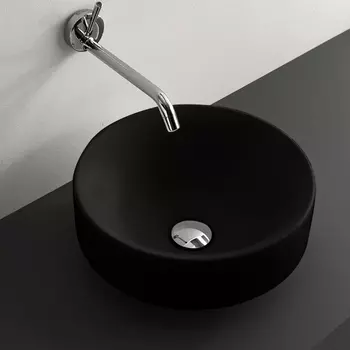 Раковина Kerasan Cento А0002431789 35 черная матовая