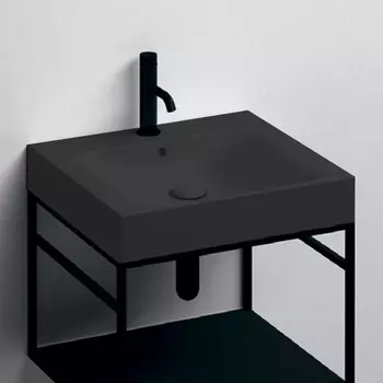 Раковина Kerasan Cento А0002462249 60х45 черная матовая