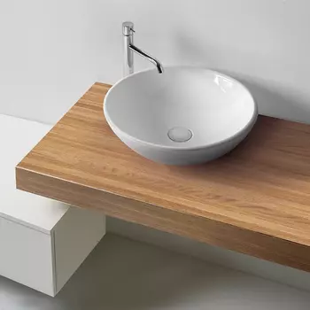 Раковина Kerasan Ciotola 430301 46х15 см, белая