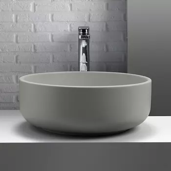 Раковина Kerasan Ciotola А0002431846 46х17 серая матовая