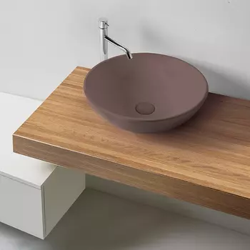 Раковина Kerasan Ciotola А0002431854 46х15 коричневая