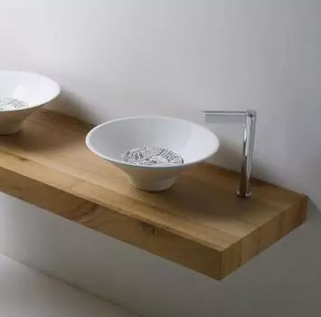 Раковина Kerasan Deco А0002340204 45x16 белая