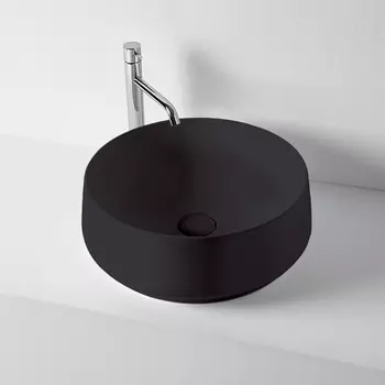 Раковина Kerasan F10 А0002462175 43х16 черная матовая