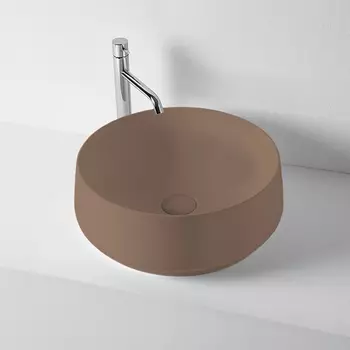 Раковина Kerasan F10 А0002464925 43х16 коричневая