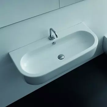 Раковина Kerasan Flo А0002321363 90х42 белая