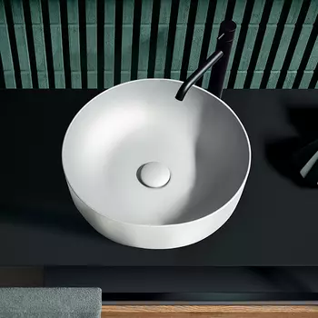 Раковина Kerasan Nolita 40х15 белая матовая