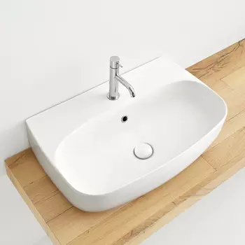 Раковина Kerasan Nolita 534101 60х45 см, белая глянцевая