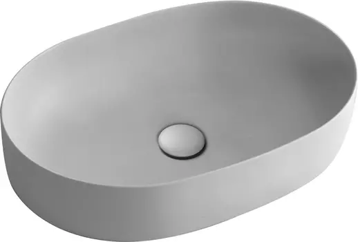 Раковина Kerasan Nolita 60х40 см, серая матовая