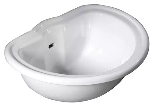 Раковина Kerasan Retro 103101 встраиваемый 50х41 белая