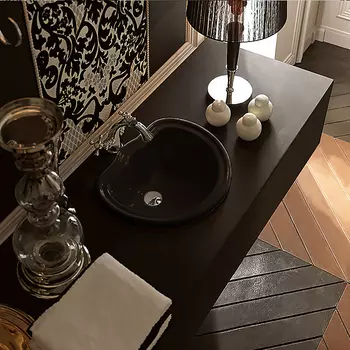 Раковина Kerasan Retro 103104 50х41 черная