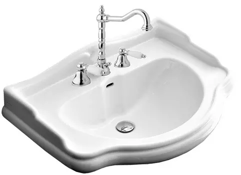 Раковина Kerasan Retro 104501D 55 см, 3 отверстия