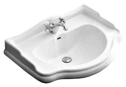 Раковина Kerasan Retro 104601 69 см, 1 отв.