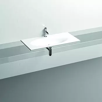 Раковина Kerasan Shape А0002462187 102х52 белая / матовая