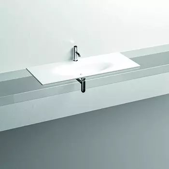 Раковина Kerasan Shape А0002462203 122х52 белая / матовая