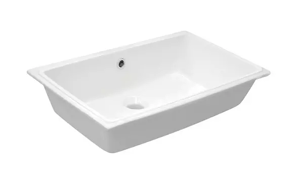 Раковина Kerasan Slim 022501 под столешницу 75x34 см