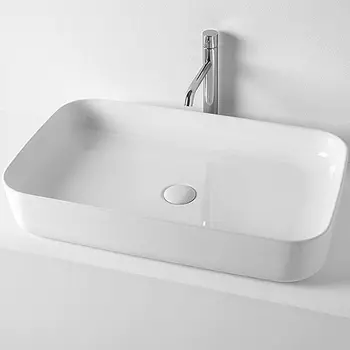 Раковина Kerasan Tribeca 460201 70х43 накладная, белый