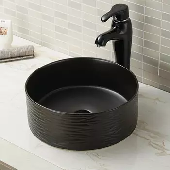 Раковина Melana MLN-7078CBK-M (A091L-CBK-M) черная матовая