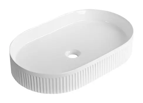 Раковина Milleau Glace MU8009-GW 58х36 накладная, белый