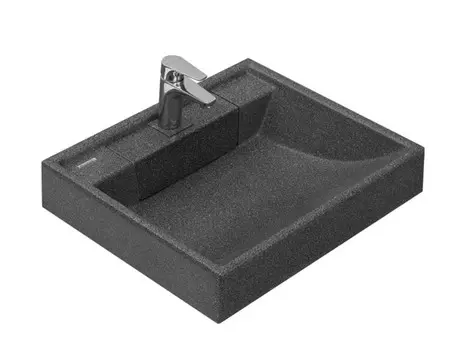 Раковина над стиральной машиной Aquaton Рейн 60 графит