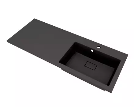 Раковина над стиральной машиной Florentina Аванти 120 R антрацит
