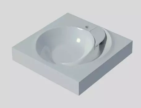 Раковина над стиральной машиной SuperSan Каливо 60х60 см