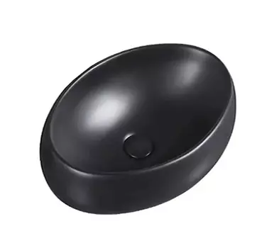 Раковина Gid Lago Bm9030ds накладная 40х30 черная матовая