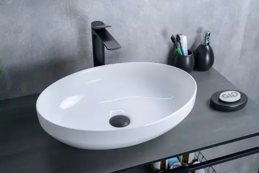 Раковина накладная Gid D1469 50х36 белая