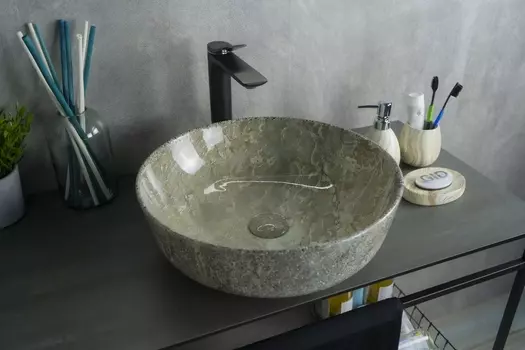 Раковина накладная Gid Mnc498 41,5х41,5 под камень