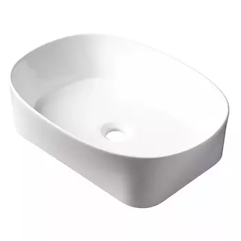 Раковина Gid Creativo N9028 накладная 53х36 белая