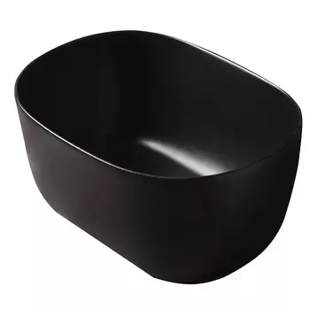 Раковина Gid Creativo N9302bg накладная 45х32 черный графит