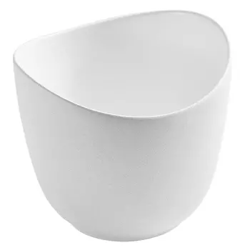 Раковина Gid Creativo N9303wg накладная 36х36 белый матовый / белый графит