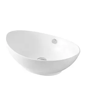 Раковина накладная Orange B08-585w белая