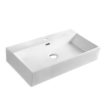 Раковина накладная Staro GEMINI 75 BLANCO BRILLO 75х42