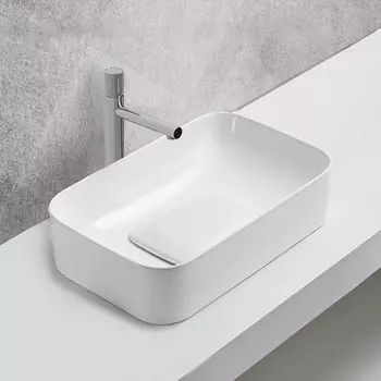 Раковина накладная Vincea VBS-50450 белая