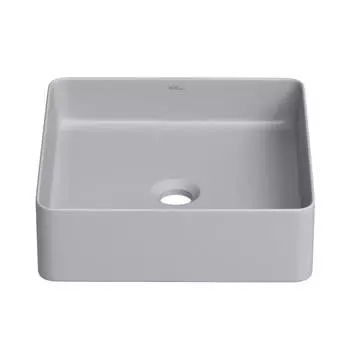 Раковина накладная Wellsee FreeDom 2.0 323008000 серая