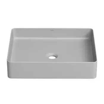 Раковина накладная Wellsee FreeDom 2.0 323017000 серая