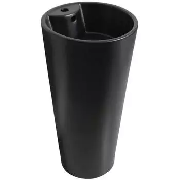 Раковина напольная Gid Nb131bm 40х40 черная матовая