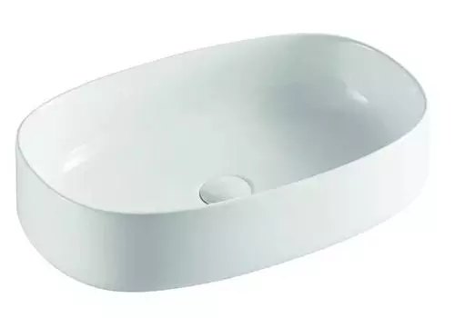 Раковина Orange B07-540W белый глянец