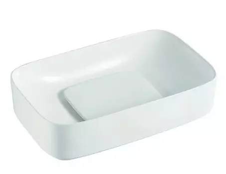 Раковина Orange B07-600W белый глянец