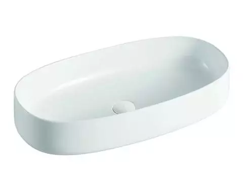 Раковина Orange B07-675W белый глянец