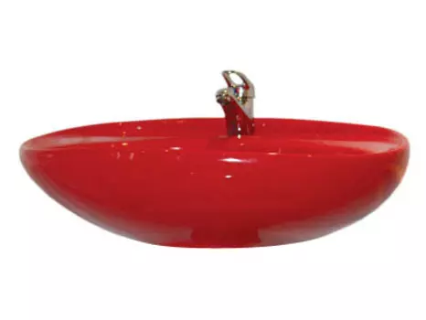 Раковина Оскольская керамика Ардо 55 красная