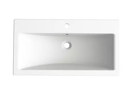 Раковина Paola Daria 800 белая глянцевая